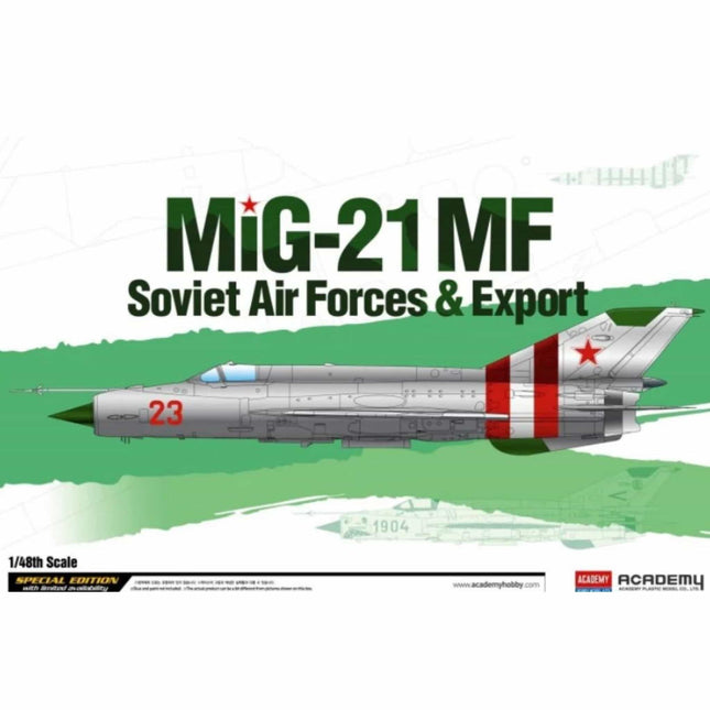 Academy - MiG - 21 MF Soviet Air Force & Export 1/48 - The Scale Model Stash