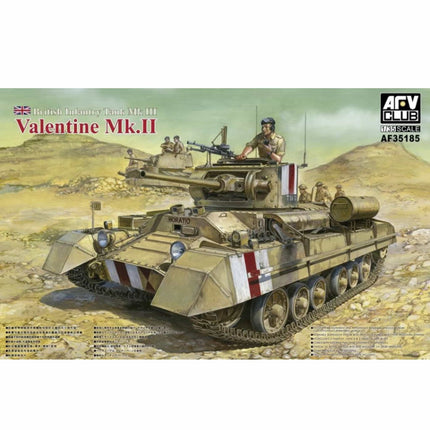 AFV Club - British Infantry Tank Mk.III Valentine Mk.II 1/35 - The Scale Model Stash