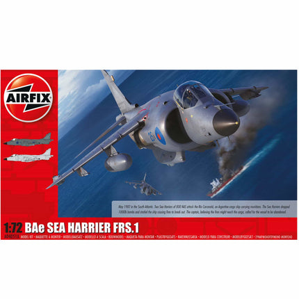 Airfix - BAe Sea Harrier FRS.1 1/72 - The Scale Model Stash