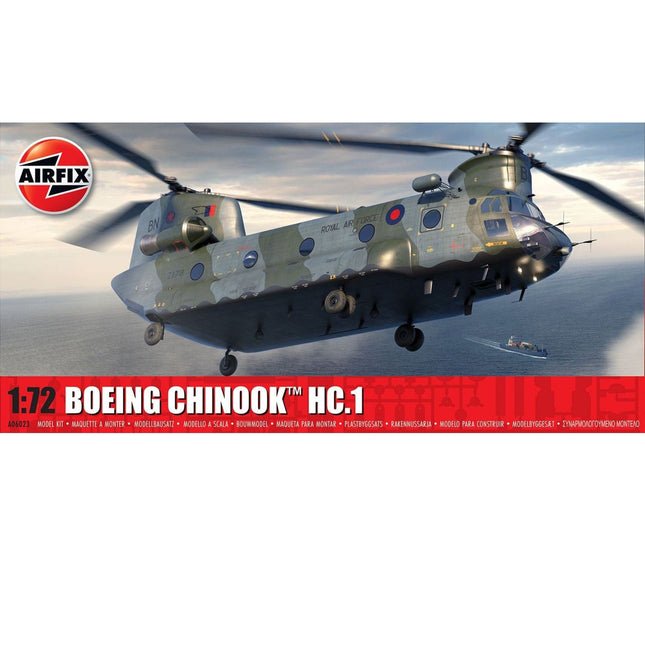 Airfix - Boeing Chinook HC.1 1/72 - The Scale Model Stash