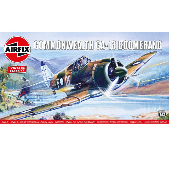 Airfix - Commonwealth CA - 13 Boomerang 1/72 - The Scale Model Stash