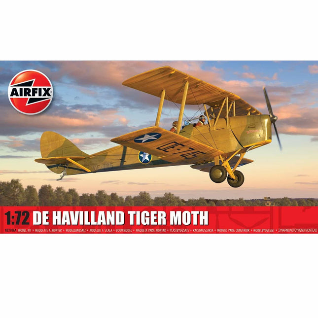 Airfix - De Havilland Tiger Moth 1/72 - The Scale Model Stash