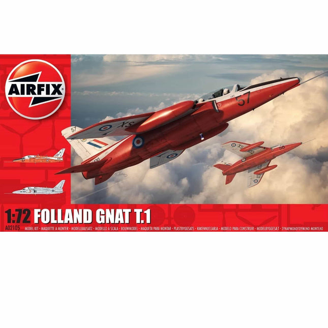 Airfix - Folland Gnat T.1 1/72 - The Scale Model Stash