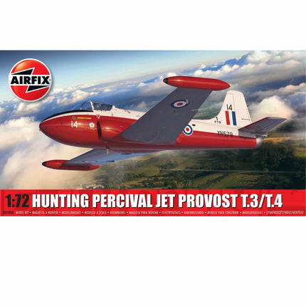 Airfix - Hunting Percival Jet Provost T.3/T.4 1/72 - The Scale Model Stash