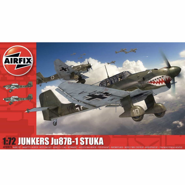 Airfix - Junkers Ju87B - 1 Stuka 1/72 - The Scale Model Stash