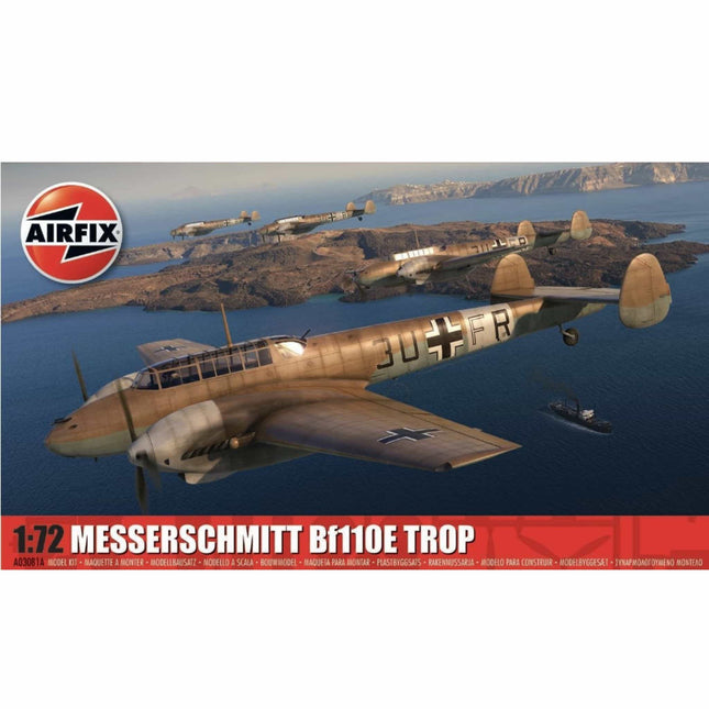 Airfix - Messerschmitt Bf110E TROP 1/72 - The Scale Model Stash