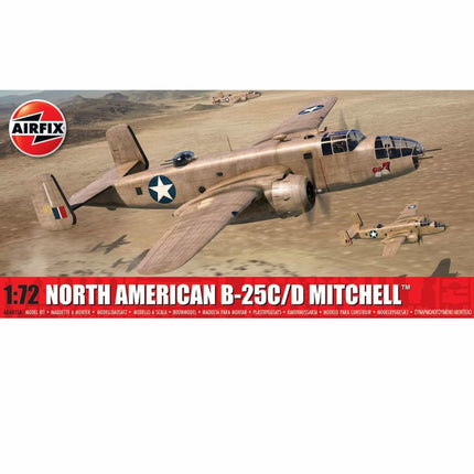 Airfix - North American B - 25C/D Mitchell 1/72 - The Scale Model Stash