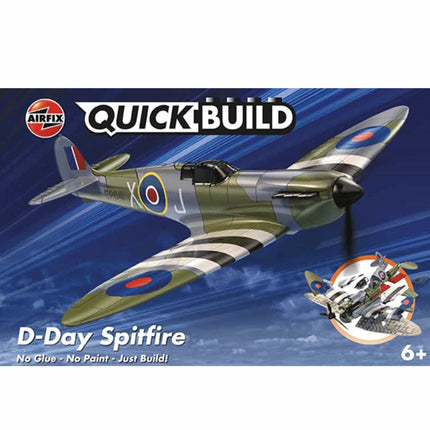 Airfix - Quickbuild D - Day Spitfire - The Scale Model Stash