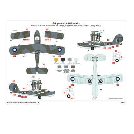 Airfix - Supermarine Walrus Mk.1 1/48 - The Scale Model Stash