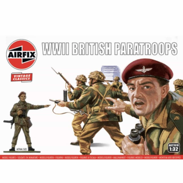 Airfix - WWII British Paratroops 1/32 - The Scale Model Stash