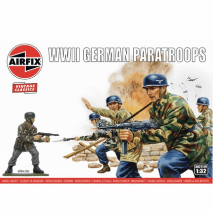 Airfix - WWII German Paratroops 1/32 - The Scale Model Stash