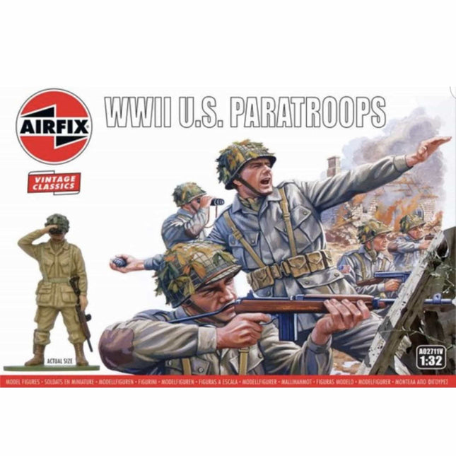 Airfix - WWII U.S. Paratroops 1/32 - The Scale Model Stash