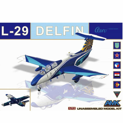 AMK - L - 29 Delfin 1/72 - The Scale Model Stash