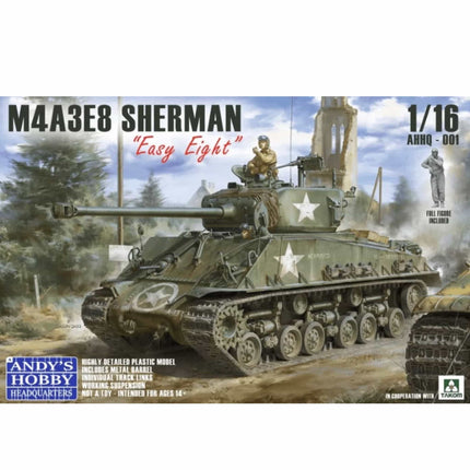 Andy's Hobby Headquarters - M4A3E8 Sherman Easy Eight - 1/16 - The Scale Model Stash