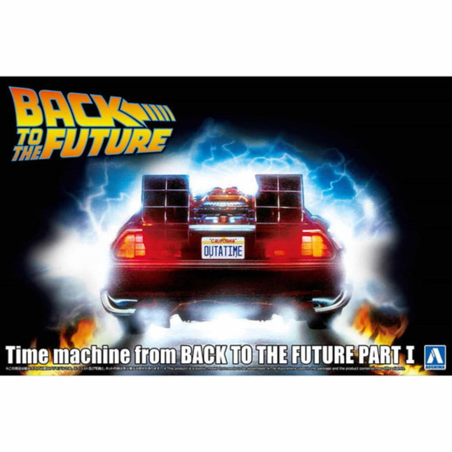 Aoshima - Back to the Future Pt.1 1/24 DeLorean Time Machine. - The Scale Model Stash