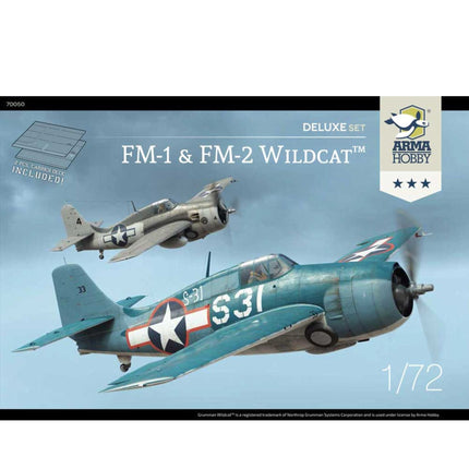 Arma Hobby - FM1 & FM - 2 Wildcat Deluxe Set 1/72 - The Scale Model Stash