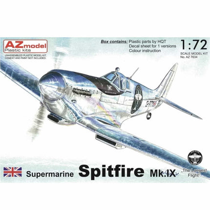 AZ Model - Supermarine Spitfire Mk.IX The Longest Flight 1/72 - The Scale Model Stash