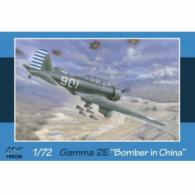 Azur - Northrop Gamma 2E Bomber in China 1/72 - The Scale Model Stash