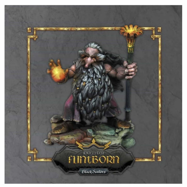 Big Child Creative - Kryzstof Flintborn 70mm Resin Figure - The Scale Model Stash