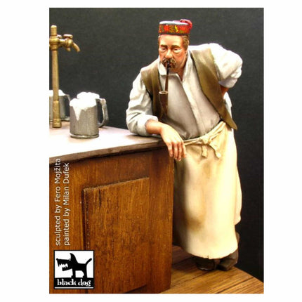 Black Dog - Barkeeper Palivec 75mm Resin - The Scale Model Stash