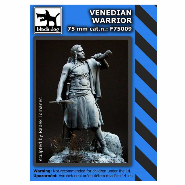 Black Dog - Venedian Warrior 75mm Resin - The Scale Model Stash