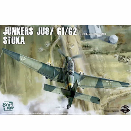 Border Models - Junkers Ju87 G1/G2 Stuka 1/35 - The Scale Model Stash