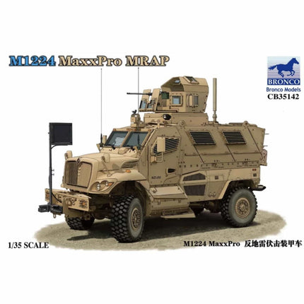 Bronco Models - M1224 MaxxPro MRAP Mine Restricted Ambush Protected Vehicle 1/35 - The Scale Model Stash