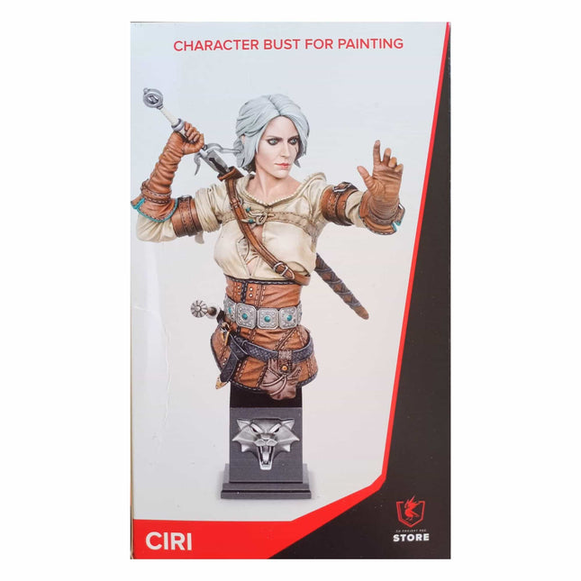 CD Projekt Red - Ciri - The Witcher - Resin Bust - The Scale Model Stash