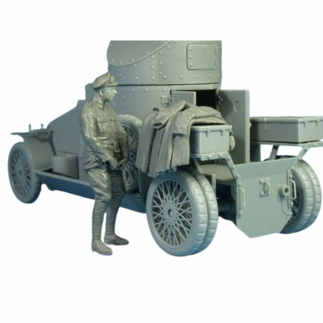 CSM - British RNAS Armoured Car Division Petty Officer Relief 1/35 (F15 - 009) - The Scale Model Stash