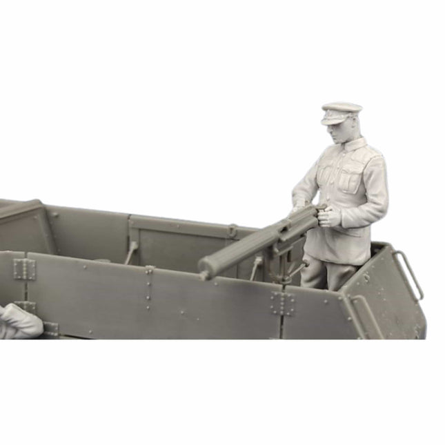 CSM - Canadian Motor MG Brigade Crewman Checking MG - 1/35 (F35 - 029) - The Scale Model Stash