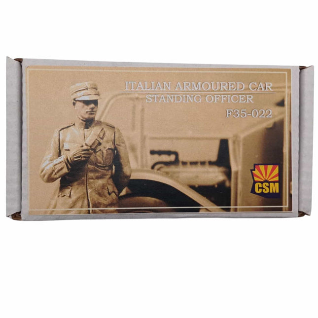 CSM - Italian Armoured Car Standing Officer - 1/35 (F35 - 022) - The Scale Model Stash