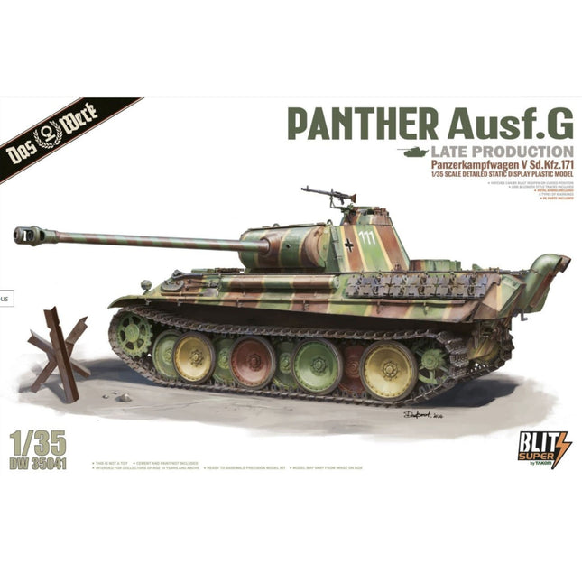 Das Werk - PantherAusf G Sd.Kfz.171 1/35 - The Scale Model Stash