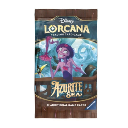 Disney Lorcana - Azurite Sea Booster Pack - The Scale Model Stash