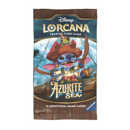 Disney Lorcana - Azurite Sea Booster Pack - The Scale Model Stash