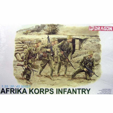 Dragon - Afrika Korps Infantry 1/35 - The Scale Model Stash