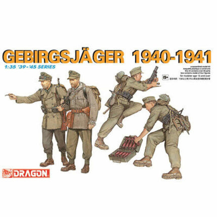 Dragon - Gebirgsjäger 1940 - 1941 1/35 - The Scale Model Stash