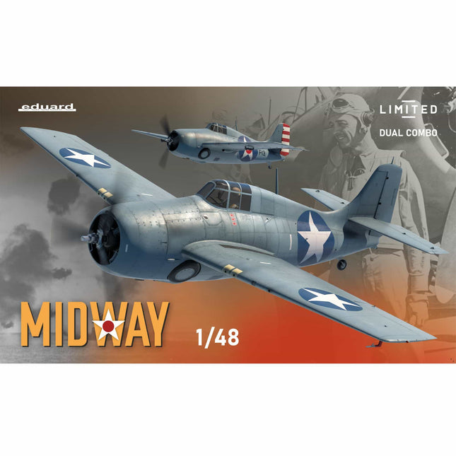 Eduard - F4F - 3 and F4F - 4 Wildcat Midway Limited Dual Combo 1/48 - The Scale Model Stash