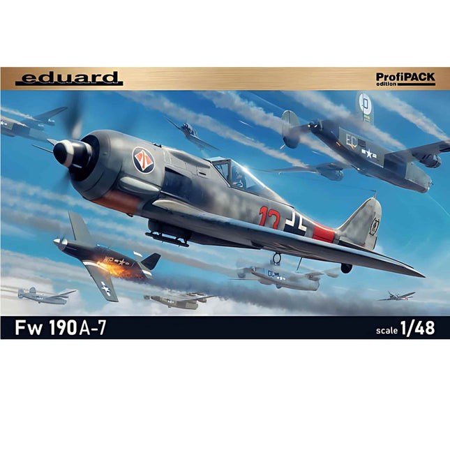 Eduard Fw 190A - 7 German World War 2 Fighter Plane 1/48 Scale - The Scale Model Stash