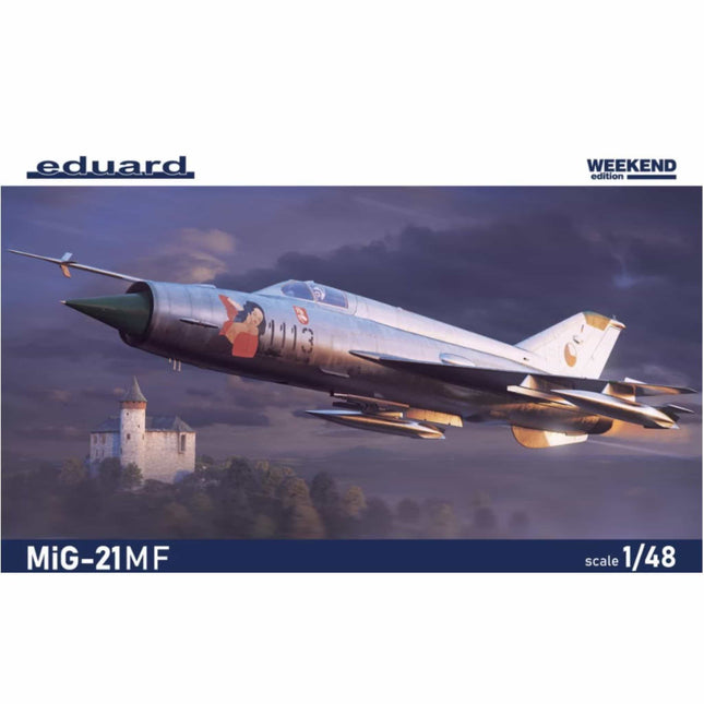 Eduard - MiG - 21MF (Weekend Edition) 1/48 - The Scale Model Stash