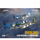 Eduard - Overlord Dual Combo D - Day Mustangs / P - 51B Mustang 1/48 - The Scale Model Stash