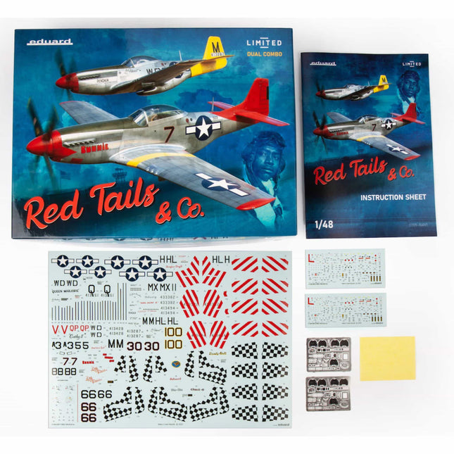 Eduard - Red Tails & Co Limited Dual Combo 1/48 - The Scale Model Stash