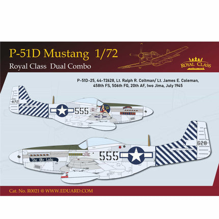 Eduard - Royal Class P - 51D Mustang Dual Combo 1/72 - The Scale Model Stash