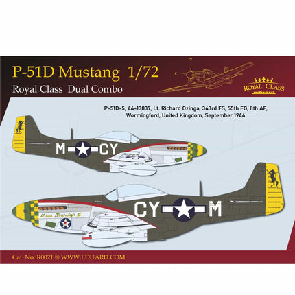 Eduard - Royal Class P - 51D Mustang Dual Combo 1/72 - The Scale Model Stash