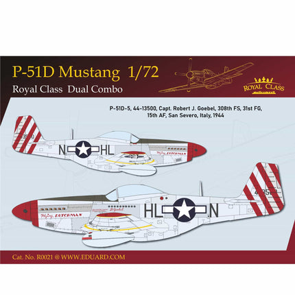 Eduard - Royal Class P - 51D Mustang Dual Combo 1/72 - The Scale Model Stash