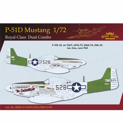 Eduard - Royal Class P - 51D Mustang Dual Combo 1/72 - The Scale Model Stash