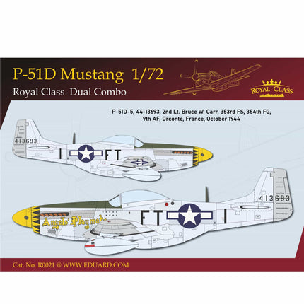 Eduard - Royal Class P - 51D Mustang Dual Combo 1/72 - The Scale Model Stash