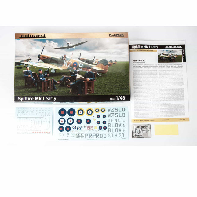 Eduard Supermarine Spitfire Mk.1 early ProfiPack Edition 1/48 - The Scale Model Stash