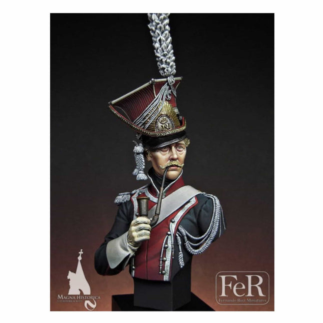 FeR Miniatures - Polish Lancer 1810 - 1/12 Resin Bust - The Scale Model Stash