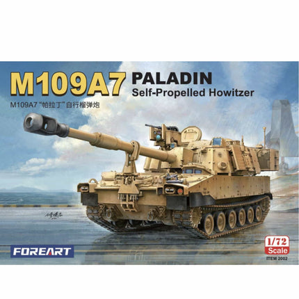 Foreart - M109A7 Paladin Self Propelled Howitzer 1/72 - The Scale Model Stash