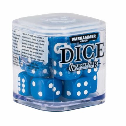 Games Workshop Dice Cube Blue - The Scale Model Stash